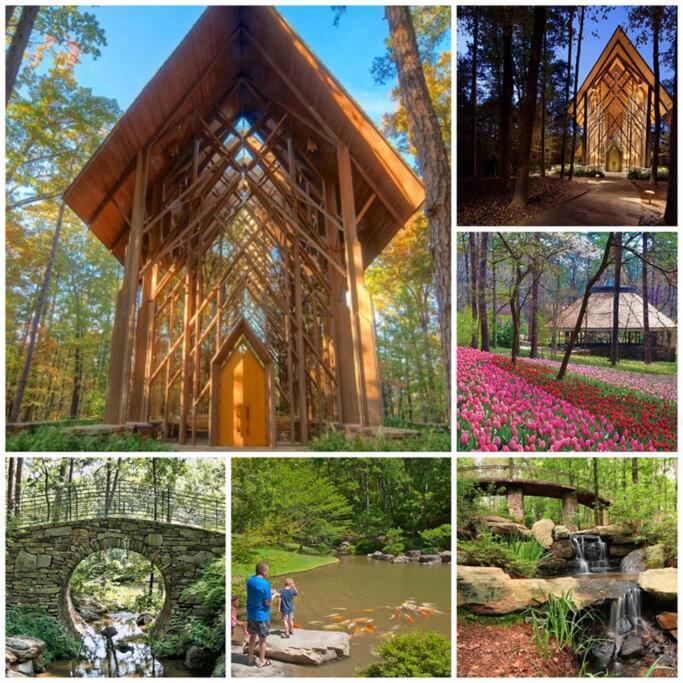 Cedar Blossom Bungalow Is A Cozy Getaway With A 5 Minute Walk To Downtown! Hot Springs Luaran gambar